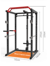 POWER RACK WITH LAT PULL DOWN SYSTEM